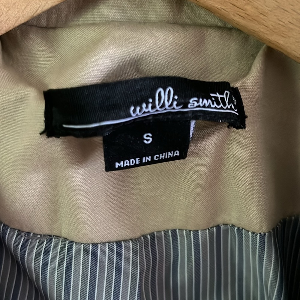 Willi Smith Double-Breasted Trench Coat - Picture 2 of 16